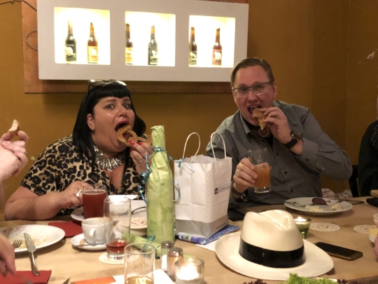 Eva und Dirk schmeckt es