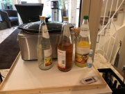 Resteessen am Samstag, das war auch noch übrig