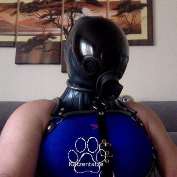 das neue kurze Spezial-Halskorsett von HW Design ist da, dazu Katzenstulpen und Haube